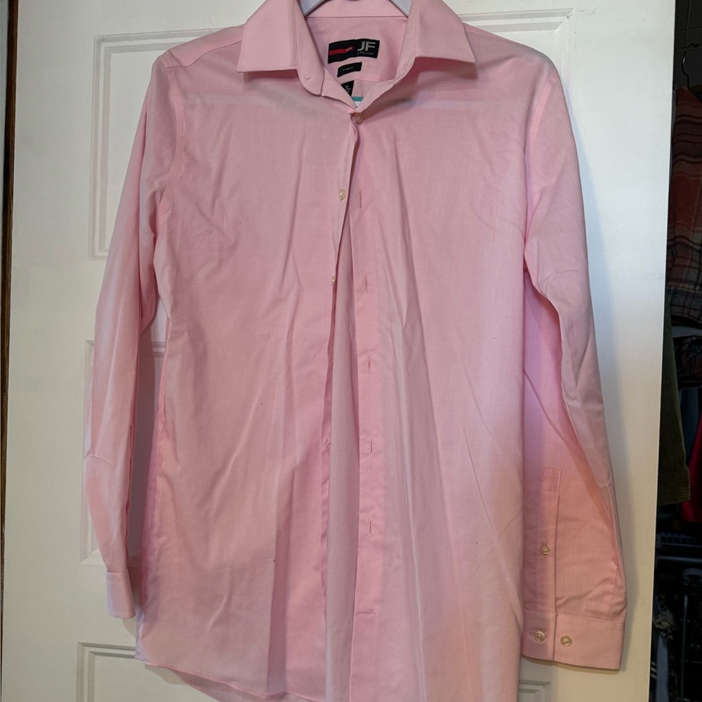 JF Slim Stretch 15-15 1/2 Button Down